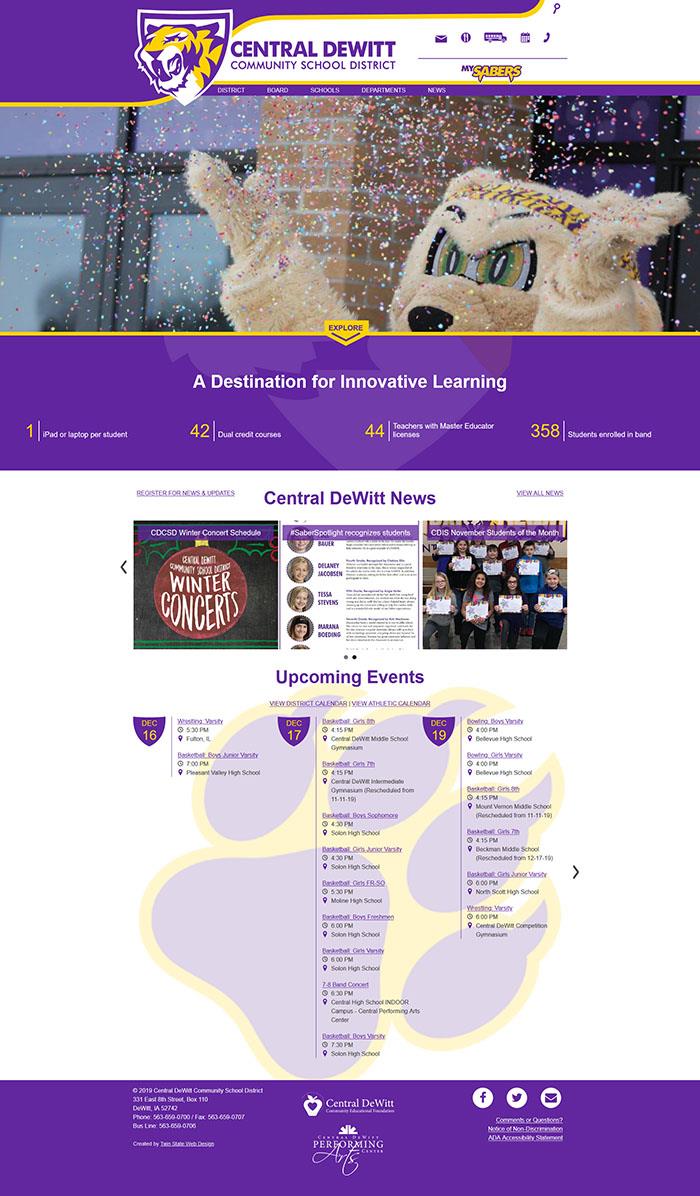 Central DeWitt Community Education Foundation desktop